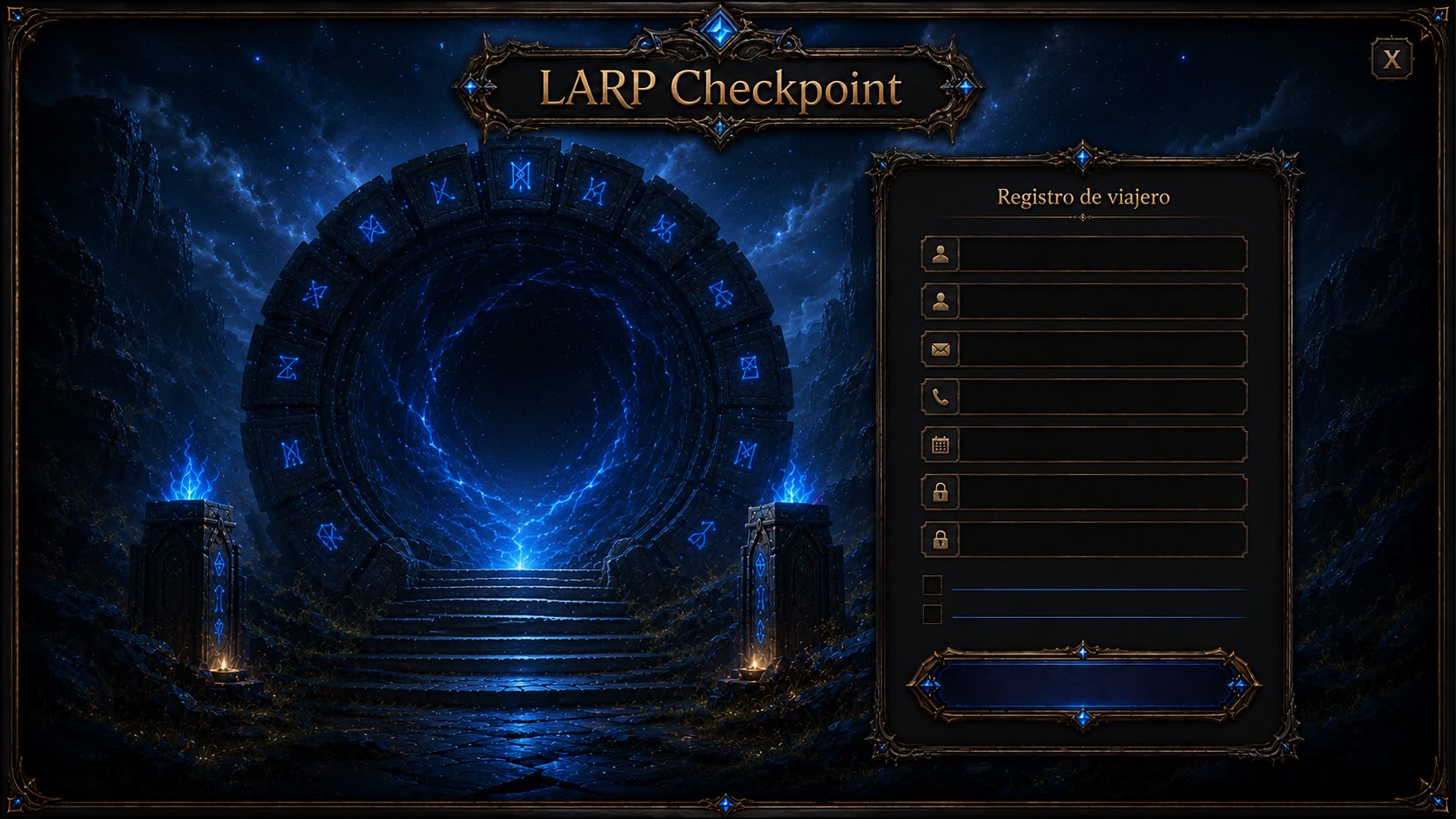 Registro LARP Checkpoint